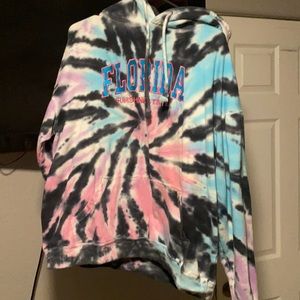 Tie Dye Florida Hoodie